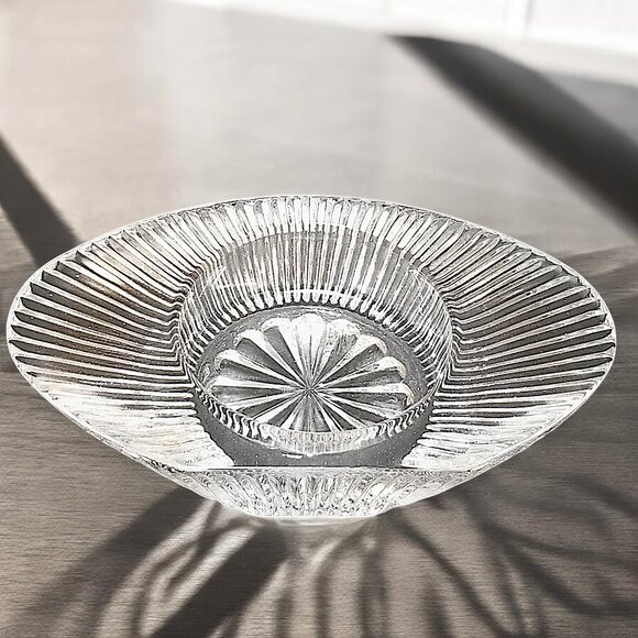 Anna Hutte Bleikristal Mantel Clock Quartz Lead Crystal 24 % Pbo West Germany - Picture 7 of 9